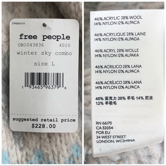Free People Winter Wonderland Oversized Cardigan - Picture 8 of 8